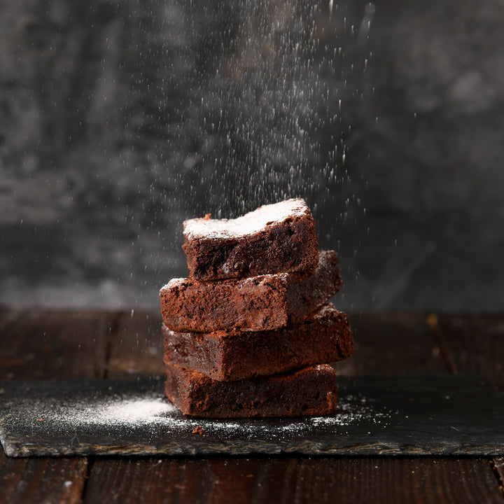 Homemade Gooey Christmas Brownie (Pre-order) £8.99