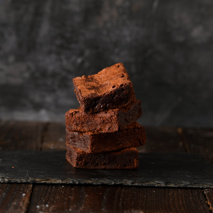 Homemade Gooey Christmas Brownie (Pre-order) £8.99