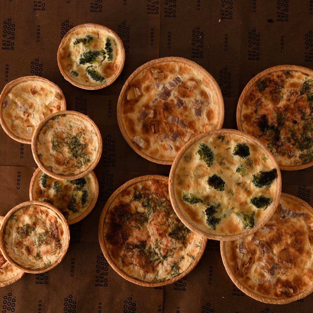 Smoked Bacon, Brie & Cranberry Quiche (Pre-order)